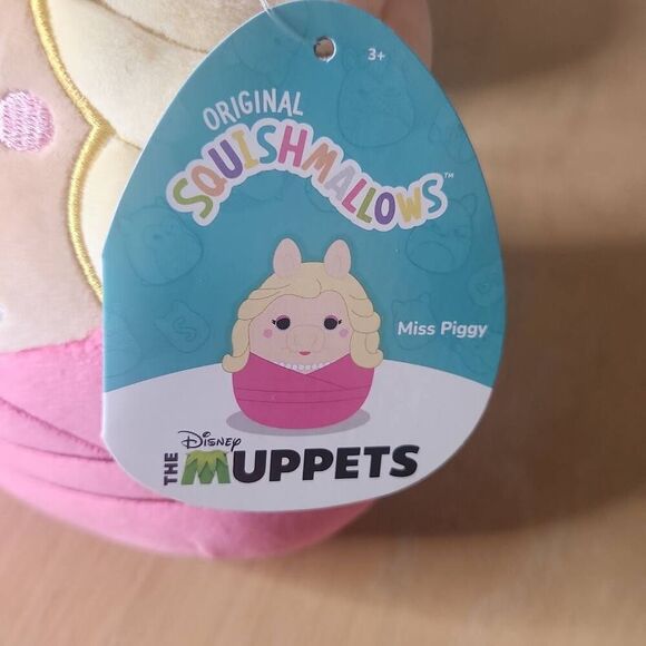 the Muppets Kermit and Miss Piggy Squishmallows - Picture 4 of 5